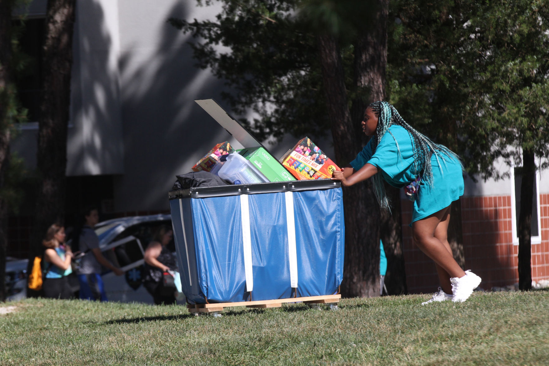 Stockton move in day